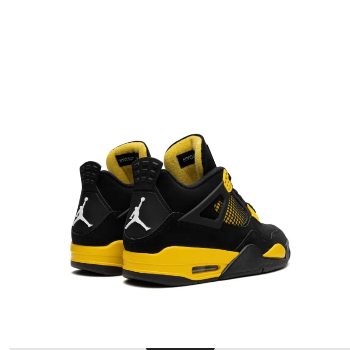 Jordan 4 Retro Black Yellow