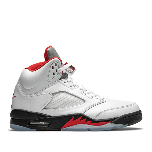 Jordan 5 Retro Fire Red Silver