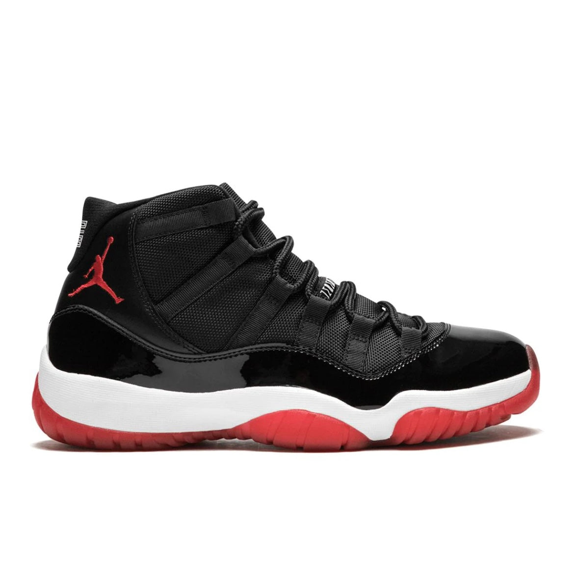 JORDAN 11 BLACK RED