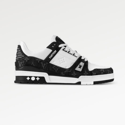 Lv Trainers Black and White