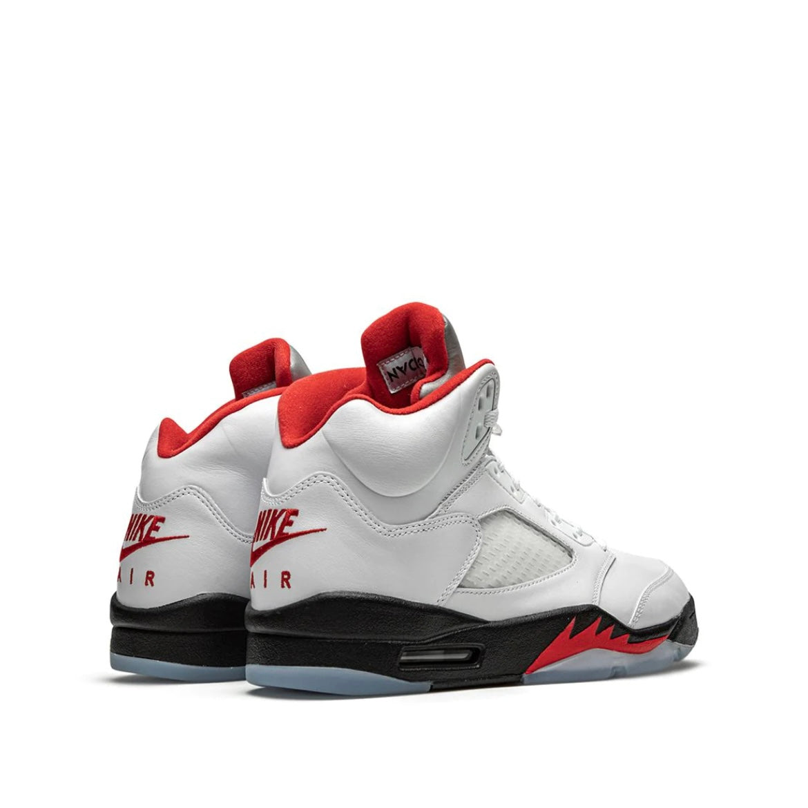 Jordan 5 Retro Fire Red Silver