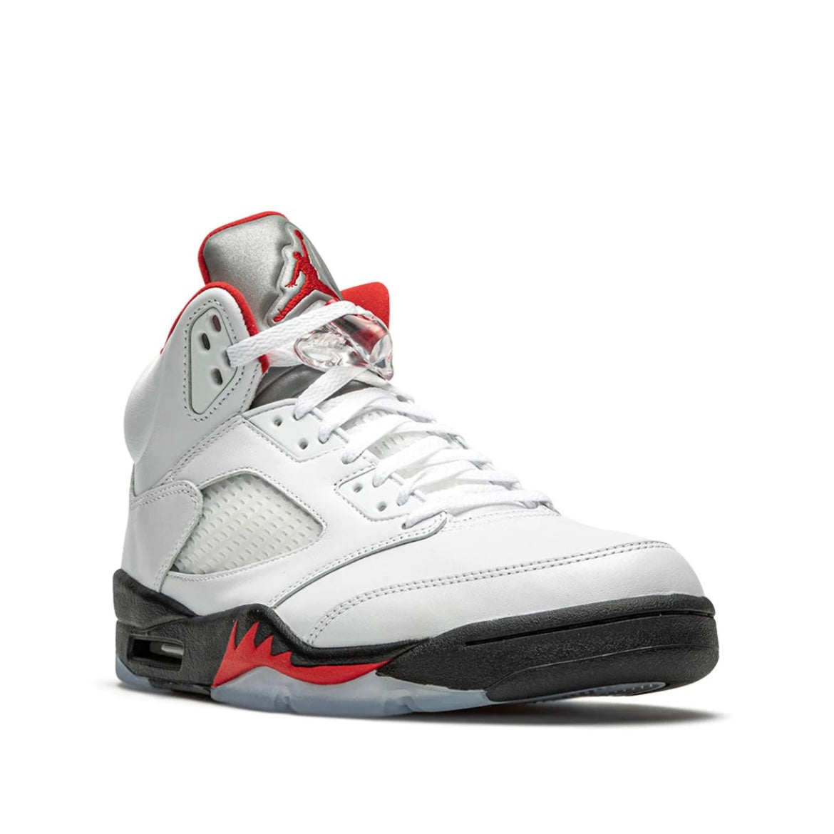 Jordan 5 Retro Fire Red Silver